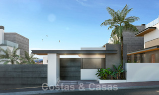 Elegante, moderne, nieuwbouwvilla´s te koop met panoramisch uitzicht vlak bij de golfbaan in Mijas’ golfvallei aan de Costa del Sol 53439 