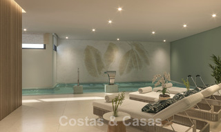 Elegante, moderne, nieuwbouwvilla´s te koop met panoramisch uitzicht vlak bij de golfbaan in Mijas’ golfvallei aan de Costa del Sol 61953 