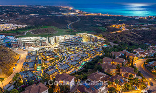 Elegante, moderne, nieuwbouwvilla´s te koop met panoramisch uitzicht vlak bij de golfbaan in Mijas’ golfvallei aan de Costa del Sol 795603 