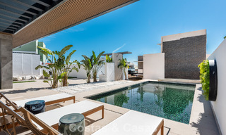 Elegante, moderne, nieuwbouwvilla´s te koop met panoramisch uitzicht vlak bij de golfbaan in Mijas’ golfvallei aan de Costa del Sol 797834 