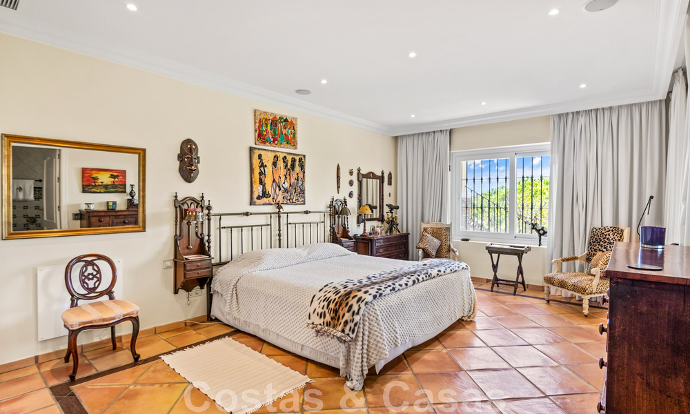 Formidabele, Mediterrane familievilla te koop met panoramisch uitzicht in een hoogstaand golfresort in Benahavis - Marbella 45772