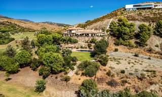 Formidabele, Mediterrane familievilla te koop met panoramisch uitzicht in een hoogstaand golfresort in Benahavis - Marbella 45799 
