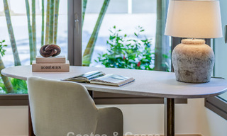 Traditionele, Spaanse luxevilla te koop, op tweede lijn golf in een prestigieuze woonwijk in Nueva Andalucia, Marbella 775945 