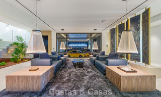 Majestueuze, eigentijdse nieuwbouwvilla te koop met subliem zeezicht in de heuvels van La Quinta te Benahavis - Marbella 786668 