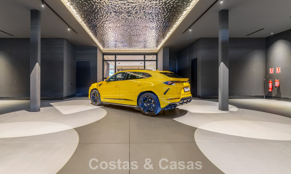 Majestueuze, eigentijdse nieuwbouwvilla te koop met subliem zeezicht in de heuvels van La Quinta te Benahavis - Marbella 786683