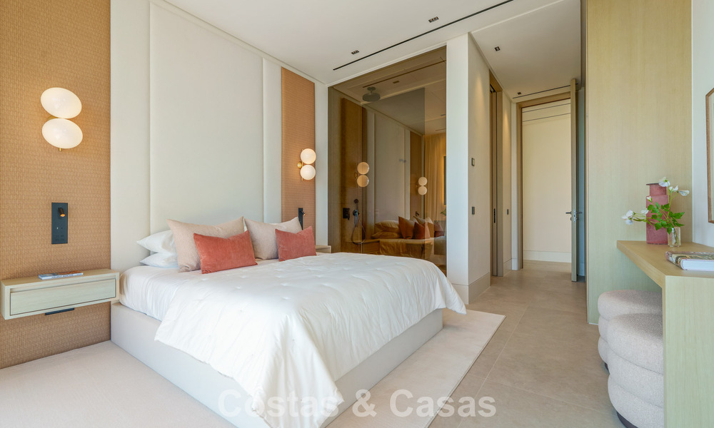 Majestueuze, eigentijdse nieuwbouwvilla te koop met subliem zeezicht in de heuvels van La Quinta te Benahavis - Marbella 786686