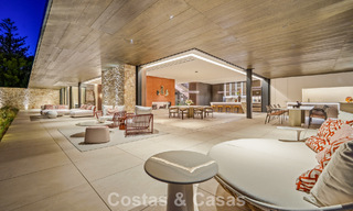 Majestueuze, eigentijdse nieuwbouwvilla te koop met subliem zeezicht in de heuvels van La Quinta te Benahavis - Marbella 786719 