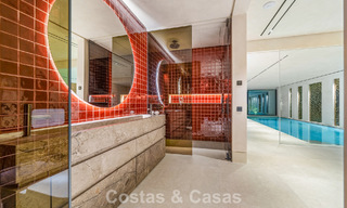 Majestueuze, eigentijdse nieuwbouwvilla te koop met subliem zeezicht in de heuvels van La Quinta te Benahavis - Marbella 786721 