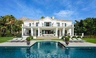Spectaculaire luxevilla te koop in een Mediterrane bouwstijl in de prestigieuze villawijk Sierra Blanca op de Golden Mile van Marbella 46247 