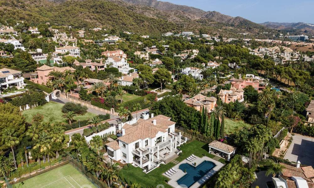 Spectaculaire luxevilla te koop in een Mediterrane bouwstijl in de prestigieuze villawijk Sierra Blanca op de Golden Mile van Marbella 46259