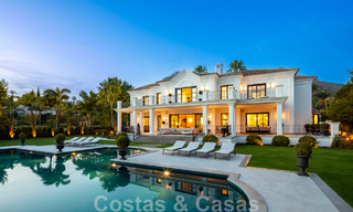Spectaculaire luxevilla te koop in een Mediterrane bouwstijl in de prestigieuze villawijk Sierra Blanca op de Golden Mile van Marbella 46265 