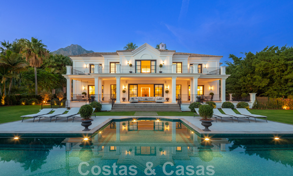 Spectaculaire luxevilla te koop in een Mediterrane bouwstijl in de prestigieuze villawijk Sierra Blanca op de Golden Mile van Marbella 46266