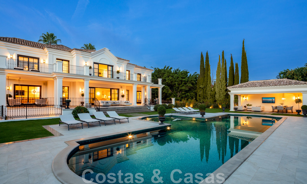 Spectaculaire luxevilla te koop in een Mediterrane bouwstijl in de prestigieuze villawijk Sierra Blanca op de Golden Mile van Marbella 46267