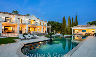 Spectaculaire luxevilla te koop in een Mediterrane bouwstijl in de prestigieuze villawijk Sierra Blanca op de Golden Mile van Marbella 46267 