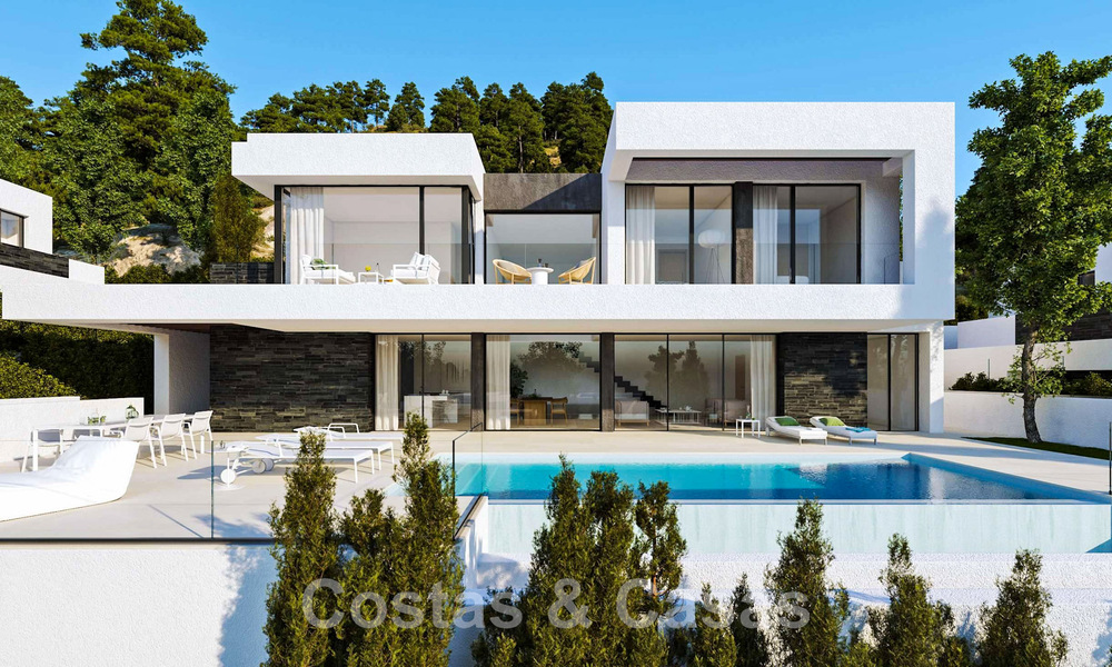 Villa van een exclusief project te koop op een geprivilegieerde locatie, in de heuvels van Benahavis - Marbella 46323
