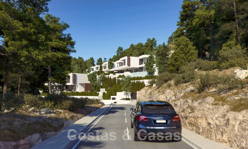 Villa van een exclusief project te koop op een geprivilegieerde locatie, in de heuvels van Benahavis - Marbella 46325