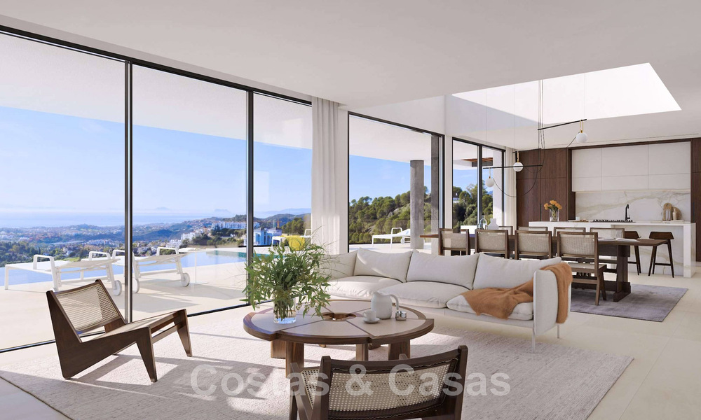 Villa van een exclusief project te koop op een geprivilegieerde locatie, in de heuvels van Benahavis - Marbella 46330