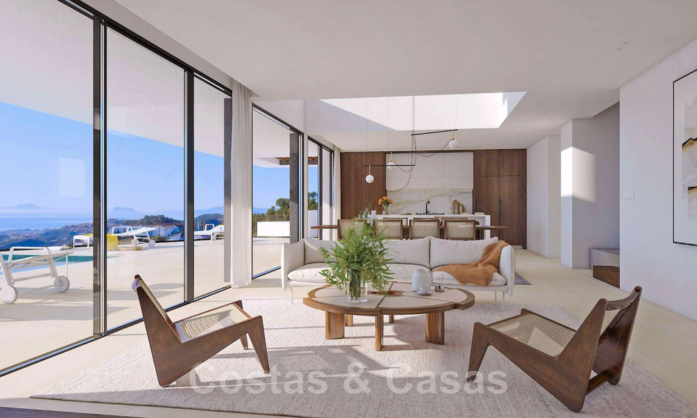 Villa van een exclusief project te koop op een geprivilegieerde locatie, in de heuvels van Benahavis - Marbella 46331