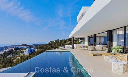 Villa van een exclusief project te koop op een geprivilegieerde locatie, in de heuvels van Benahavis - Marbella 46342