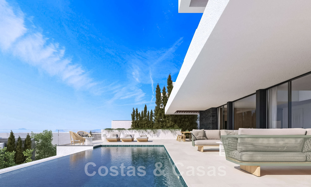 Villa van een exclusief project te koop op een geprivilegieerde locatie, in de heuvels van Benahavis - Marbella 46349