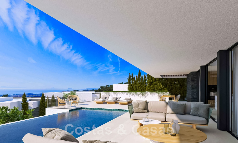 Villa van een exclusief project te koop op een geprivilegieerde locatie, in de heuvels van Benahavis - Marbella 46351