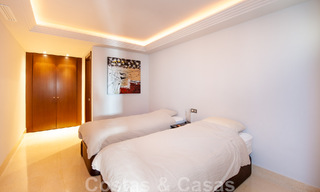 Zeer ruim, licht en modern 3-slaapkamer luxe appartement te koop met open zeezicht in Marbella - Benahavis 46824 