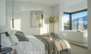 Prachtig gerenoveerde villa, in een Mediterrane stijl met een eigentijds design in Nueva Andalucia, Marbella 61279 