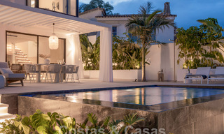 Prachtig gerenoveerde villa, in een Mediterrane stijl met een eigentijds design in Nueva Andalucia, Marbella 61290 
