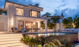 Prachtig gerenoveerde villa, in een Mediterrane stijl met een eigentijds design in Nueva Andalucia, Marbella 61292 