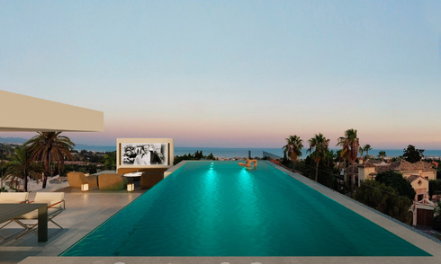 Nieuw innovatief project te koop bestaande uit 6 exclusieve villa’s met zeezicht, op loopafstand van Puerto Banus in Nueva Andalucia, Marbella 47255