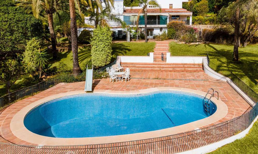Investeringsopportuniteit! Bouwgrond van bijna 8.000m² te koop in een exclusieve villawijk van Nueva Andalucia, Marbella 47612