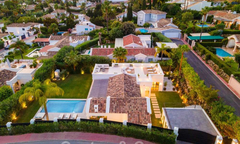 Contemporaine, mediterrane luxevilla te koop in Nueva Andalucia’s golfvallei, Marbella 47936