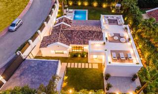 Contemporaine, mediterrane luxevilla te koop in Nueva Andalucia’s golfvallei, Marbella 47940 