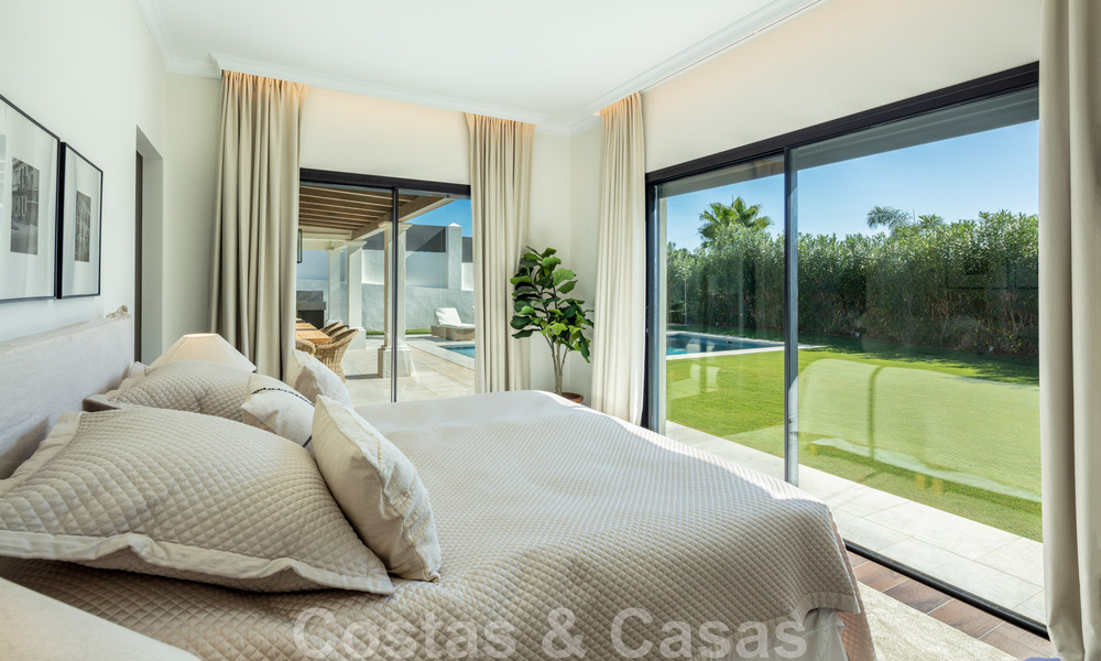 Contemporaine, mediterrane luxevilla te koop in Nueva Andalucia’s golfvallei, Marbella 47953