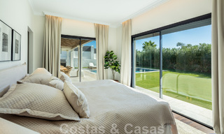 Contemporaine, mediterrane luxevilla te koop in Nueva Andalucia’s golfvallei, Marbella 47953 
