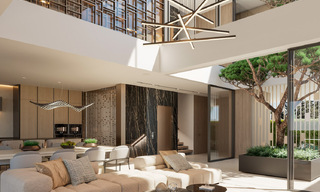 Herverkopen! Instapklaar luxevilla te koop in een innovatief complex bestaande uit 12 geavanceerde villa’s met zeezicht, op de Golden Mile van Marbella 47769 