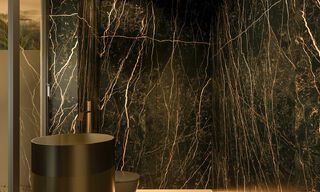 Herverkopen! Instapklaar luxevilla te koop in een innovatief complex bestaande uit 12 geavanceerde villa’s met zeezicht, op de Golden Mile van Marbella 47770 