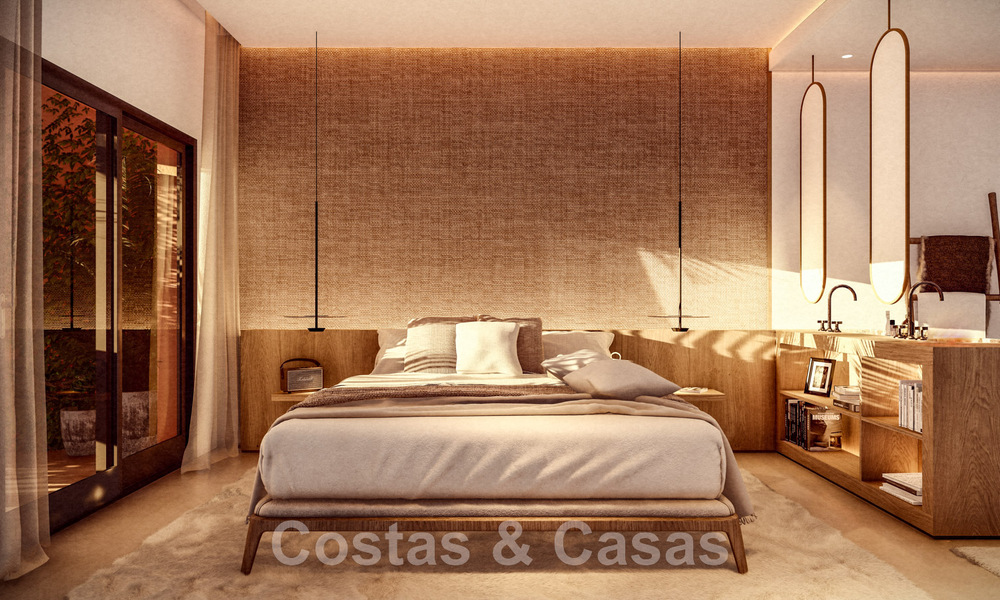 Gerenoveerd luxe appartement te koop in een exclusief strandcomplex met permanente bewaking, op de New Golden Mile tussen Marbella en Estepona 48641