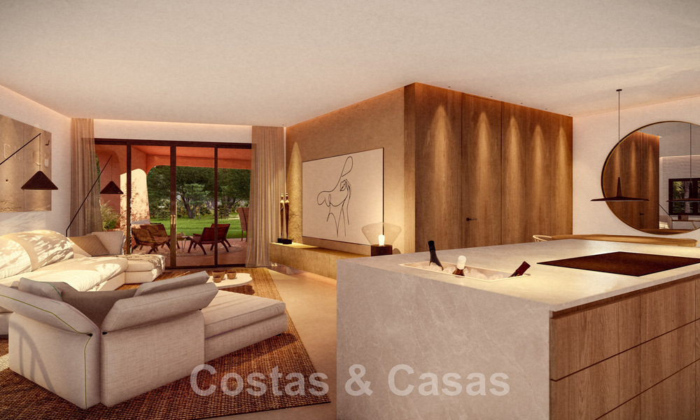Gerenoveerd luxe appartement te koop in een exclusief strandcomplex met permanente bewaking, op de New Golden Mile tussen Marbella en Estepona 48642