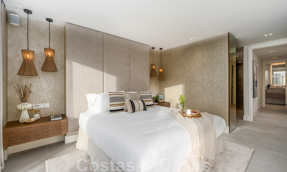 Instapklaar! Eigentijds gerenoveerde rijwoning te koop in een gated community in La Quinta te Benahavis - Marbella 49468