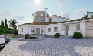 Volledig gerenoveerde Spaanse luxevilla te koop in een bevoorrechte urbanisatie dicht bij de golfbanen in Marbella - Benahavis 48078 