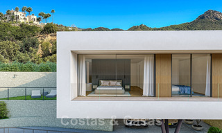 Adembenemende luxevilla van wereldklasse te koop met panoramisch zeezicht in de heuvels van Benahavis - Marbella 48506 