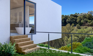 Adembenemende luxevilla van wereldklasse te koop met panoramisch zeezicht in de heuvels van Benahavis - Marbella 48512 