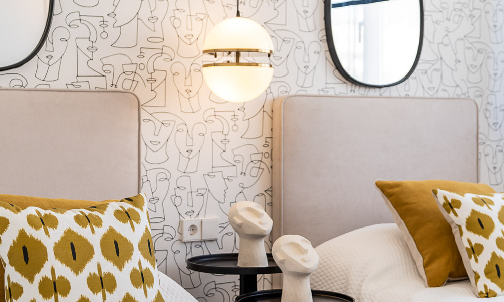 Schitterende show woning te koop in een nieuwbouwproject, bestaande uit halfvrijstaande villa’s met zeezicht in een luxueus resort Mijas, Costa del Sol 48577