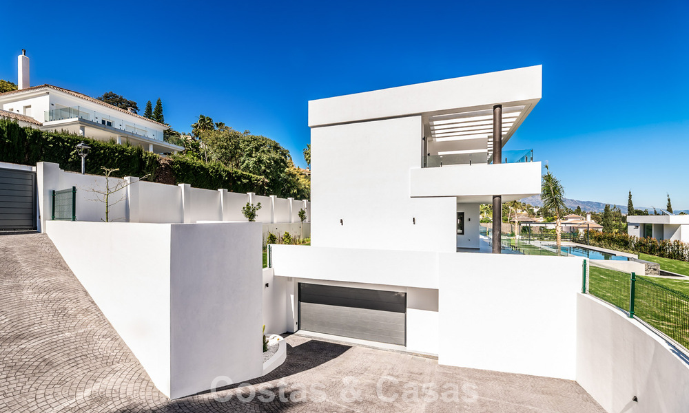 Nieuwe, energie efficiënte designervilla te koop, dicht bij de golfbanen, in Benahavis - Marbella 783126