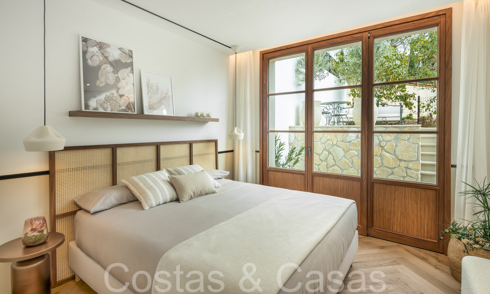 Royale luxevilla te koop met prachtig uitzicht op zee in een vooraanstaand gated community in La Quinta in Benahavis - Marbella 63881