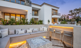 Royale luxevilla te koop met prachtig uitzicht op zee in een vooraanstaand gated community in La Quinta in Benahavis - Marbella 63895 