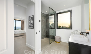 Exclusieve designvilla met panoramisch zeezicht te koop in het een vijfsterren golfresort in Marbella - Benahavis 48872 