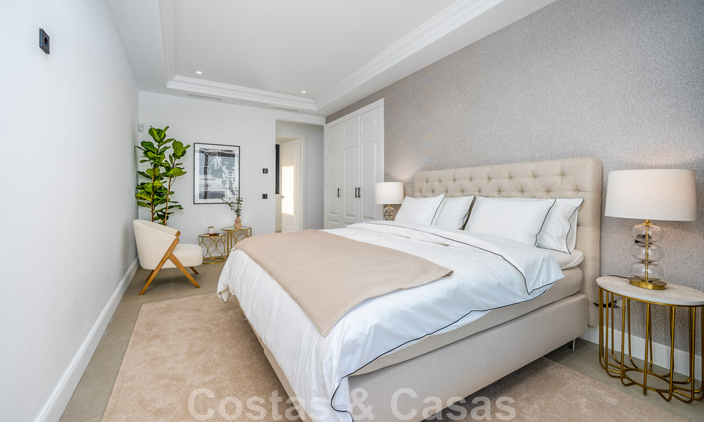 Exclusieve designvilla met panoramisch zeezicht te koop in het een vijfsterren golfresort in Marbella - Benahavis 48891
