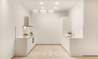 Eerstelijns golf luxevilla in een elegante moderne stijl met prachtig golf- en zeezicht te koop in Los Flamingos Golfresort in Marbella - Benahavis 48982 